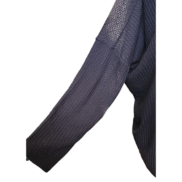 UMGEE Embroidered Open Front Waffle Material Cardigan Size Large Boho - Picture 3 of 8